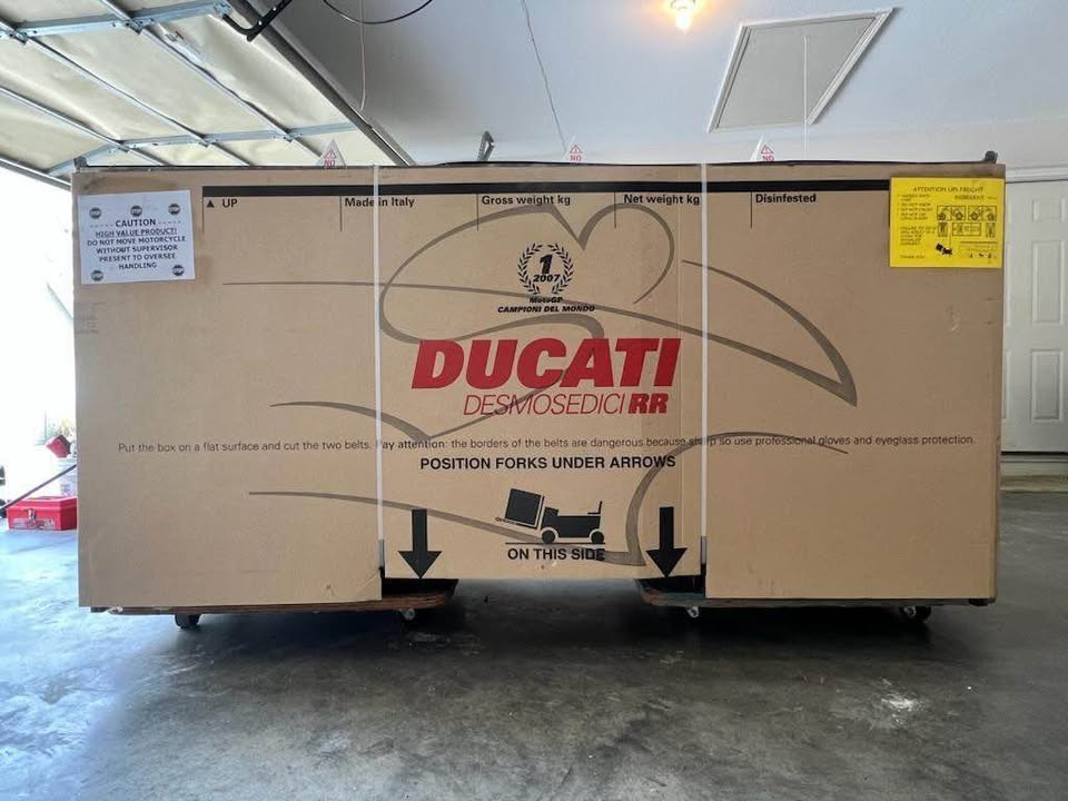 2008 Ducati Desmosedici RR for $250,000