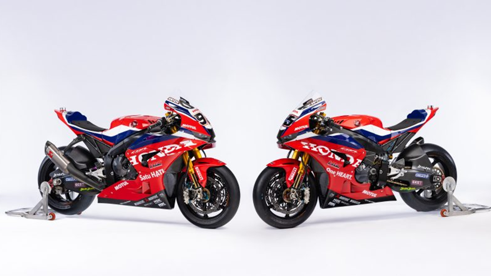 2026 Honda HRC Fireblades. Credit: Honda HRC.