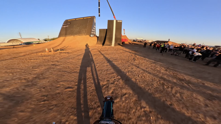 Watch Colby Raha make history with record-breaking 275-foot jump ...