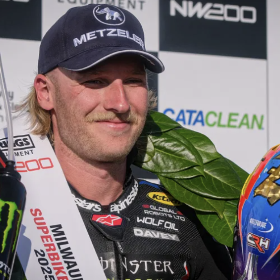 Davey Todd at the North West 200. Photo credit - Crash Media Group