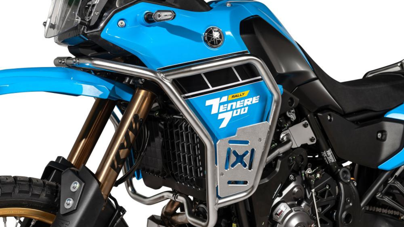 Yamaha Ténéré 700 with Touratech protectors. Photo credit - Touratech