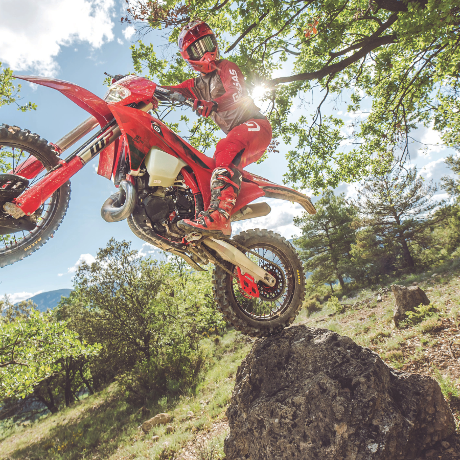 GasGas EC 300 enduro bike riding off-road