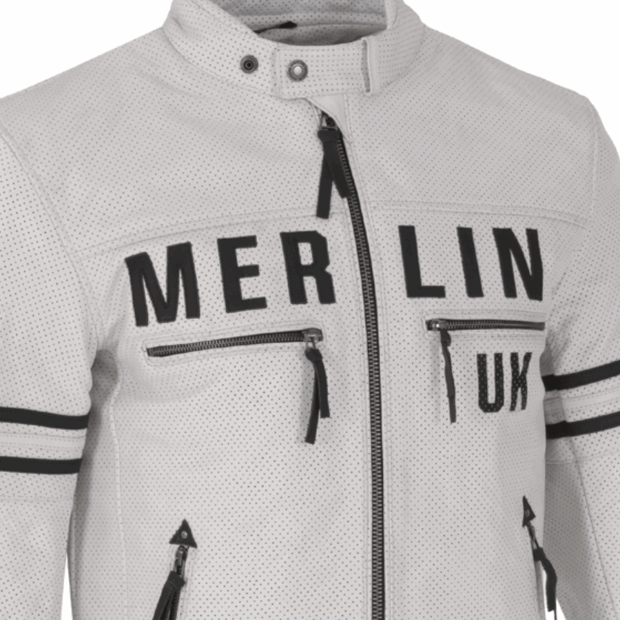 Merlin Revival Perf Leather Jacket