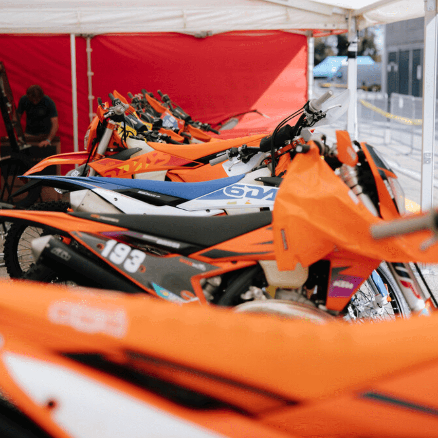 KTM enduro motorcycles
