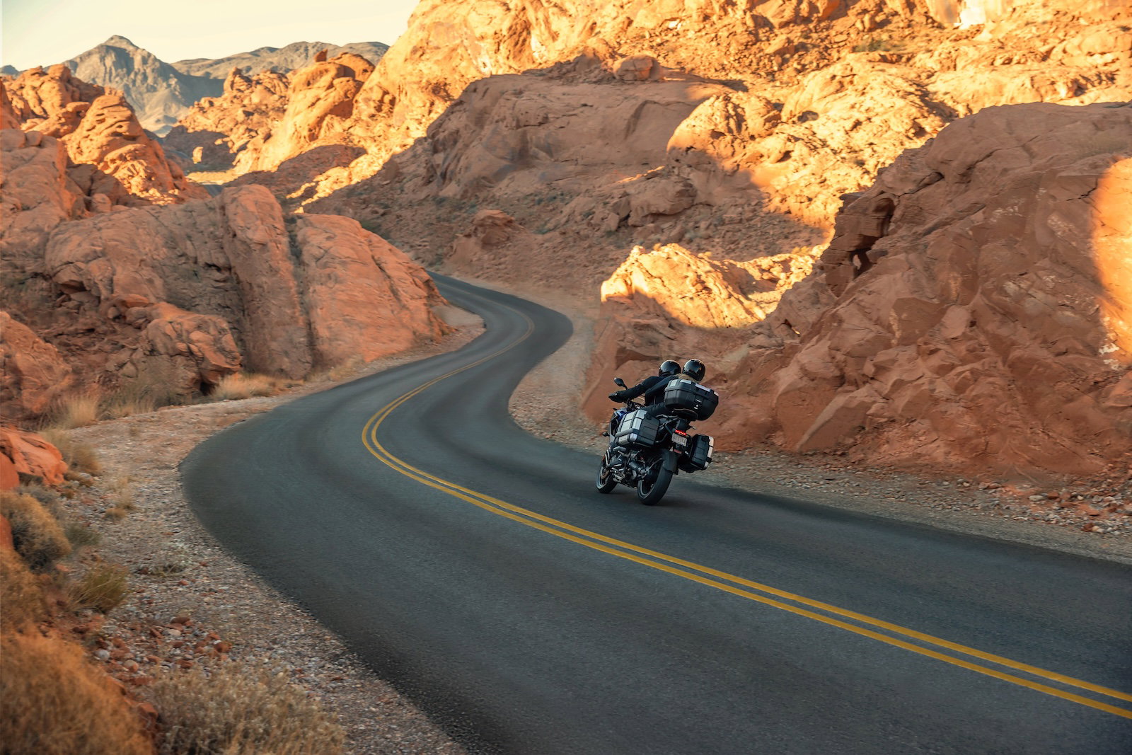 Riding with a pillion