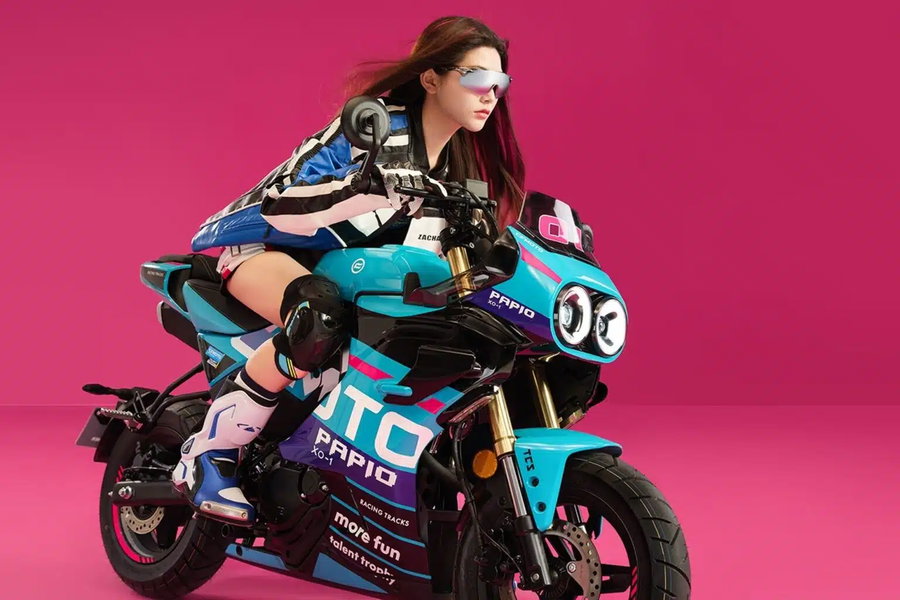 Cute CFMoto XO Papio Racer gets MotoGP-inspired colours | Visordown