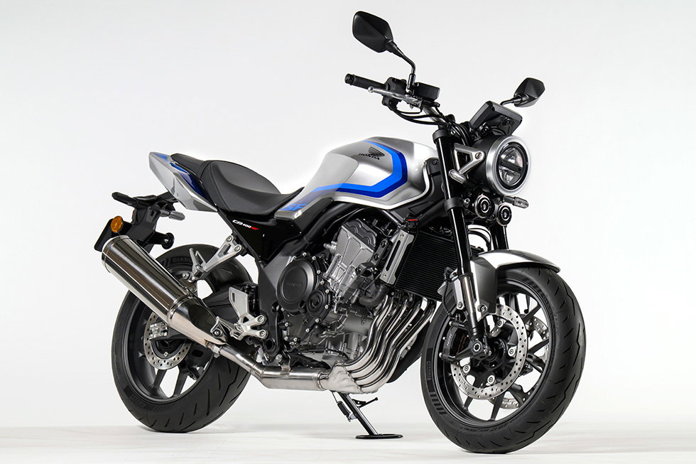 New Honda CB400 Super Four and CBR400R Four E-Clutch Concept