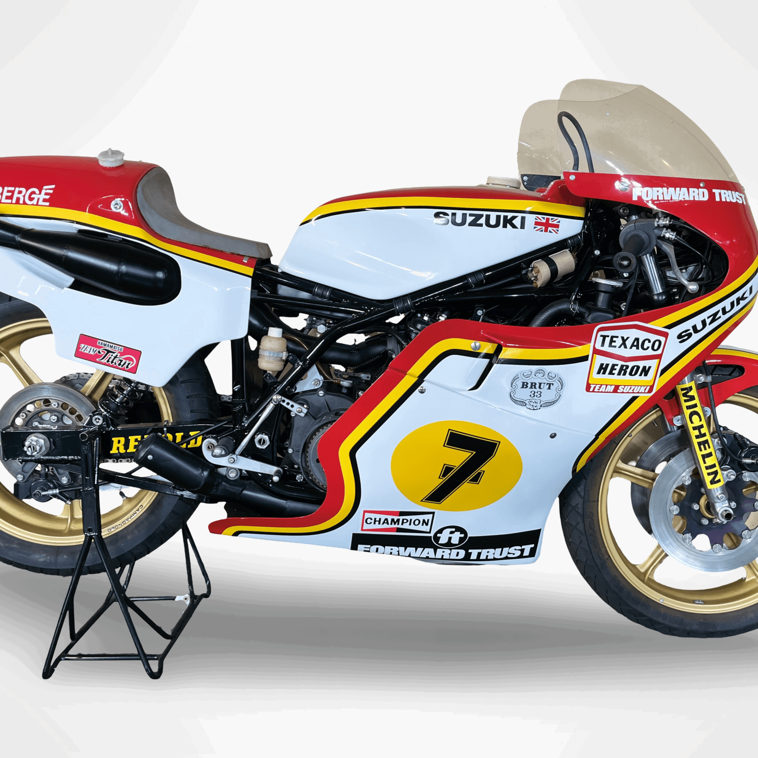 Ex Barry Sheene 1977 Grand Prix title-winning Suzuki RG500 heads to auction