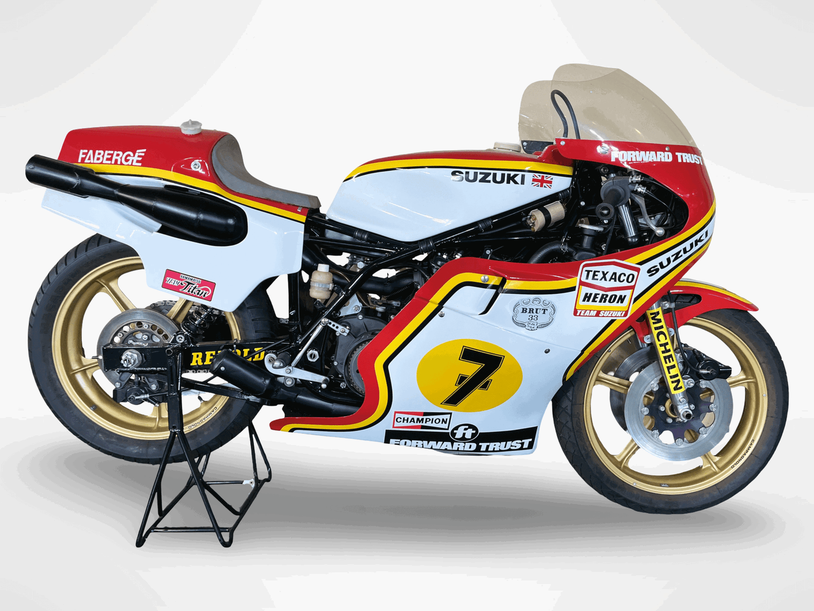 Ex Barry Sheene 1977 Grand Prix title-winning Suzuki RG500 heads to auction