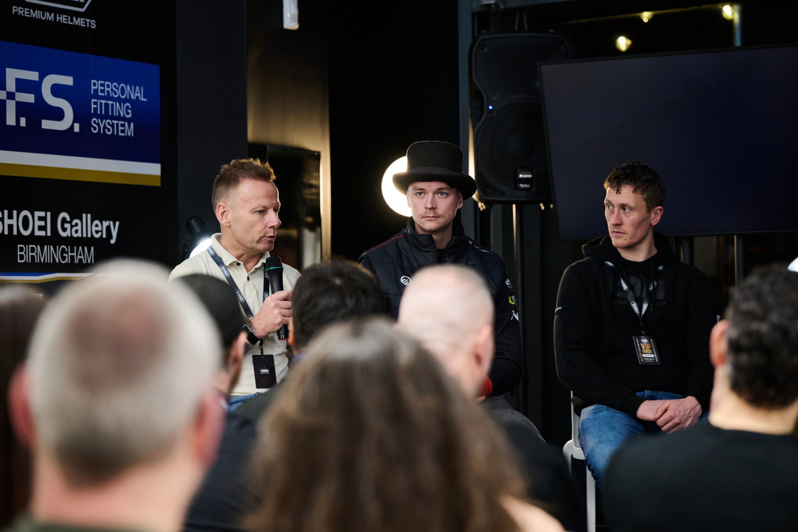 Shoei Gallery Birmingham Opens with Dean Harrison TT Insight and Storm Stacey Signing