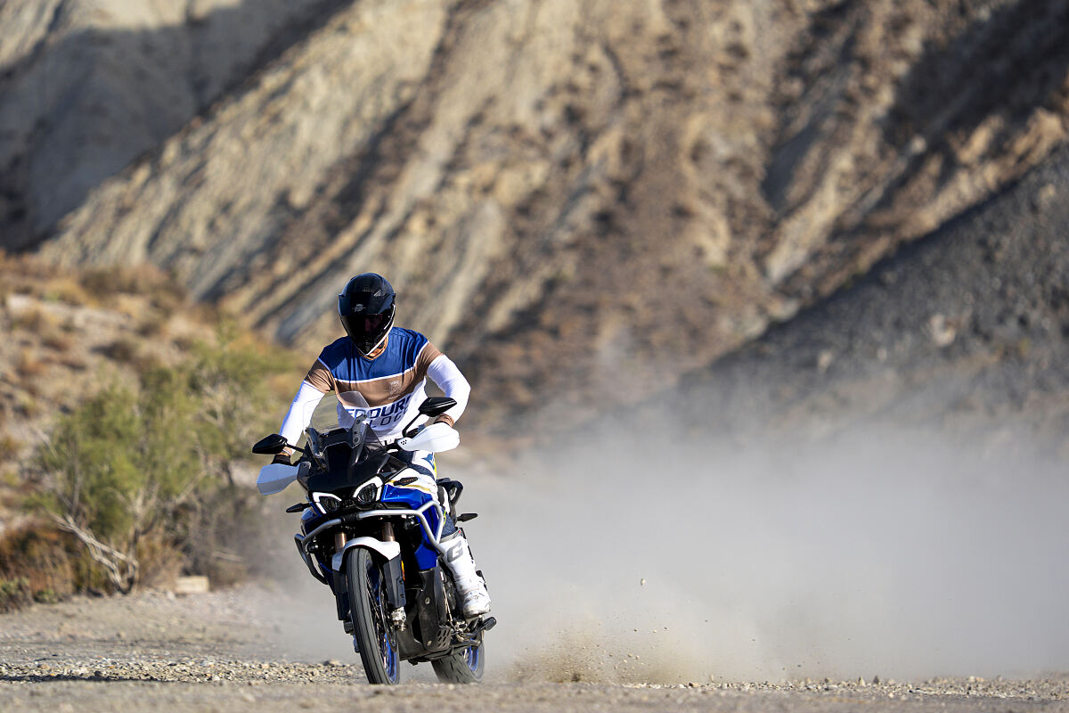MV Agusta Enduro Veloce riding off-road