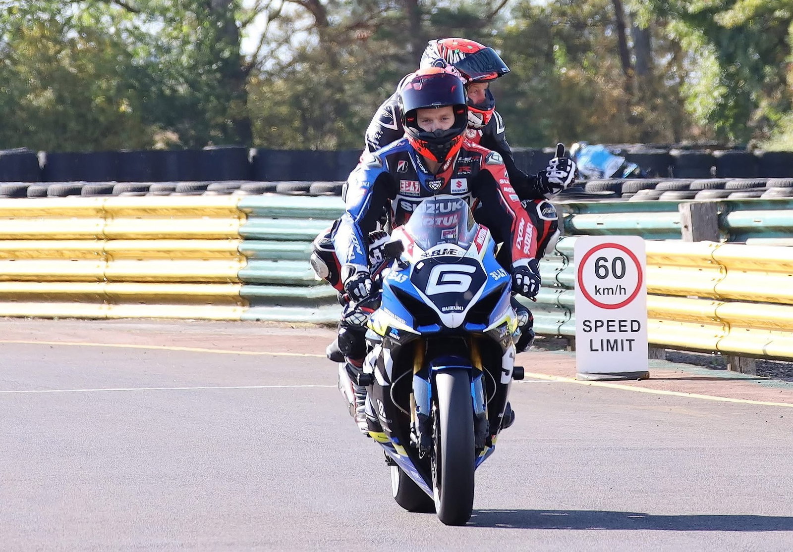 I'm fairly sure that speed limit was ignored on the track...