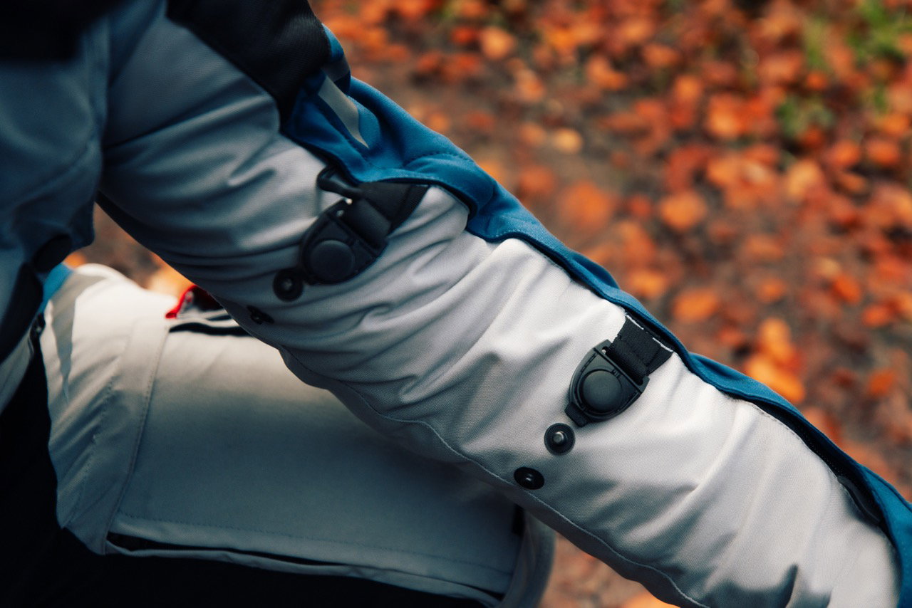The Spada Vanguard adventure riding suit