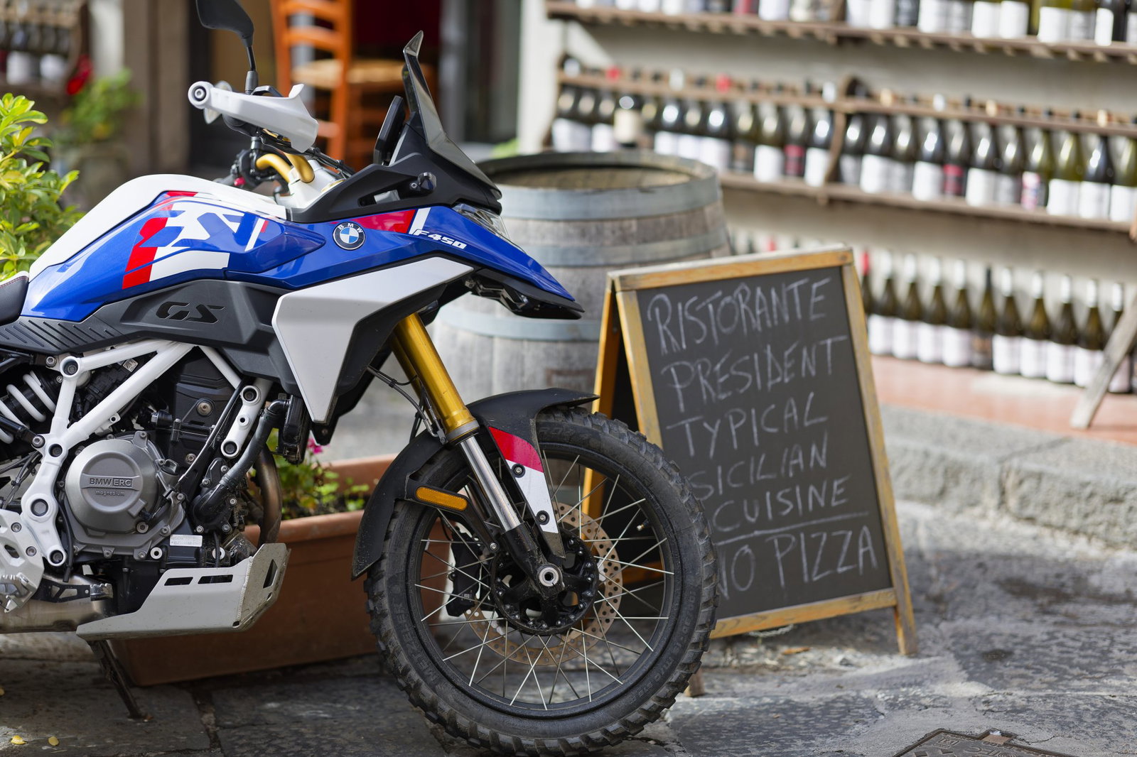 2026 BMW F450 GS - detail
