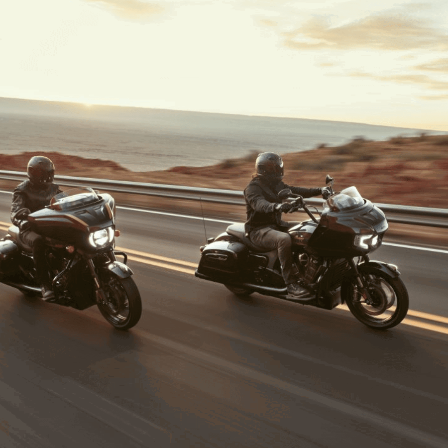 Indian Motorcycle bagger motorcycles