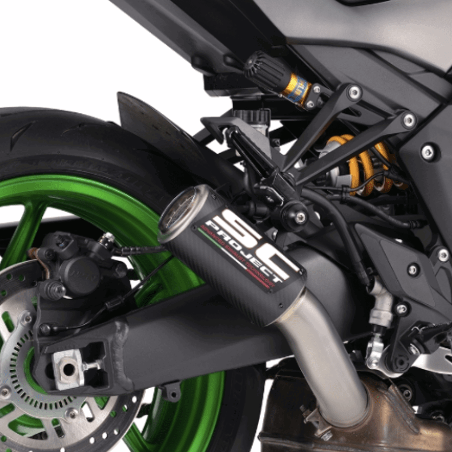 SC-Project exhaust for Kawasaki Z1100. Photo credit - SC-Project