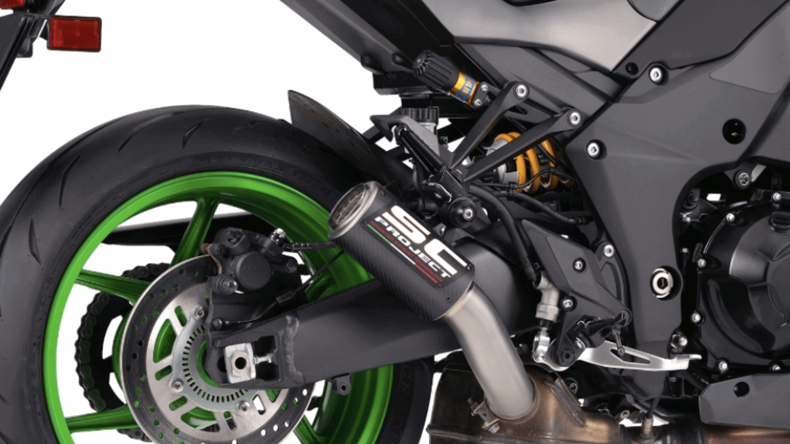 SC-Project exhaust for Kawasaki Z1100. Photo credit - SC-Project