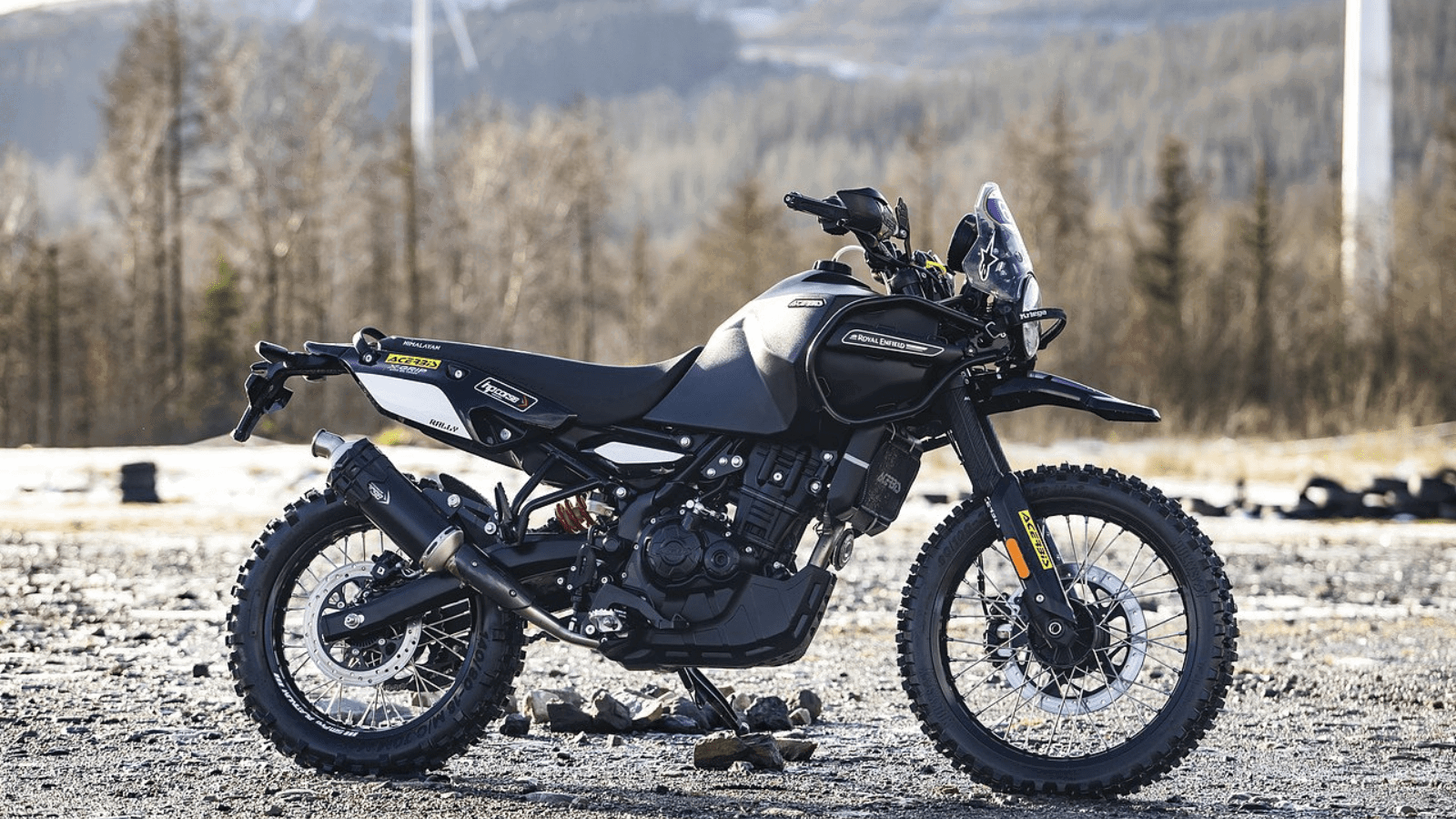 Royal Enfield Himalayan 450 Phantom. Photo credit - Cooperb Motorcycles