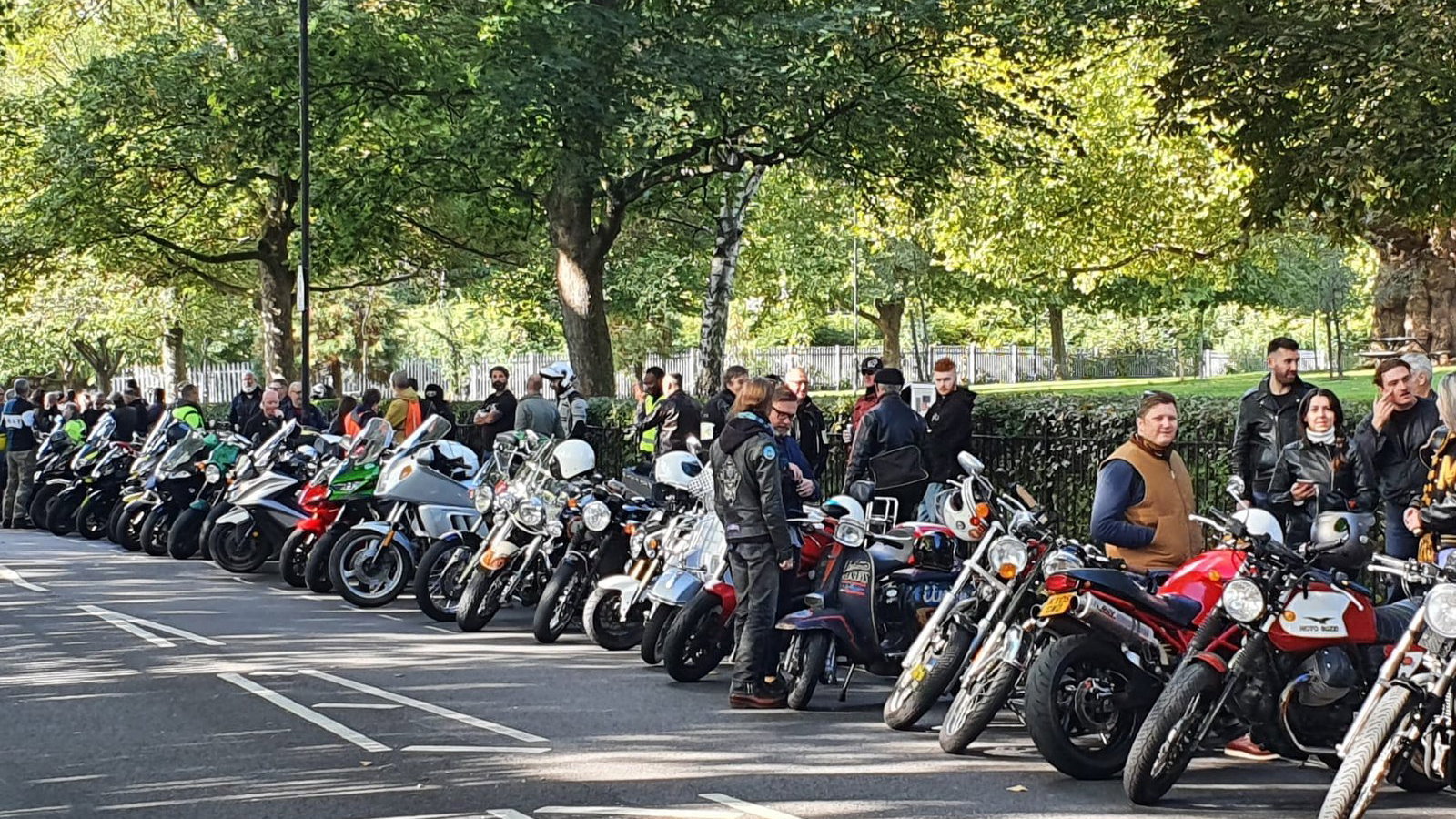 A protect against Hackney Council motorcycle parking charges