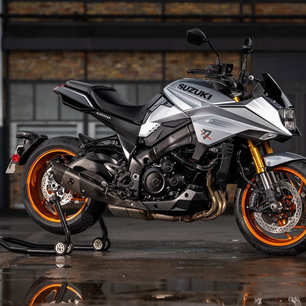 The Suzuki Katana Limited Edition model