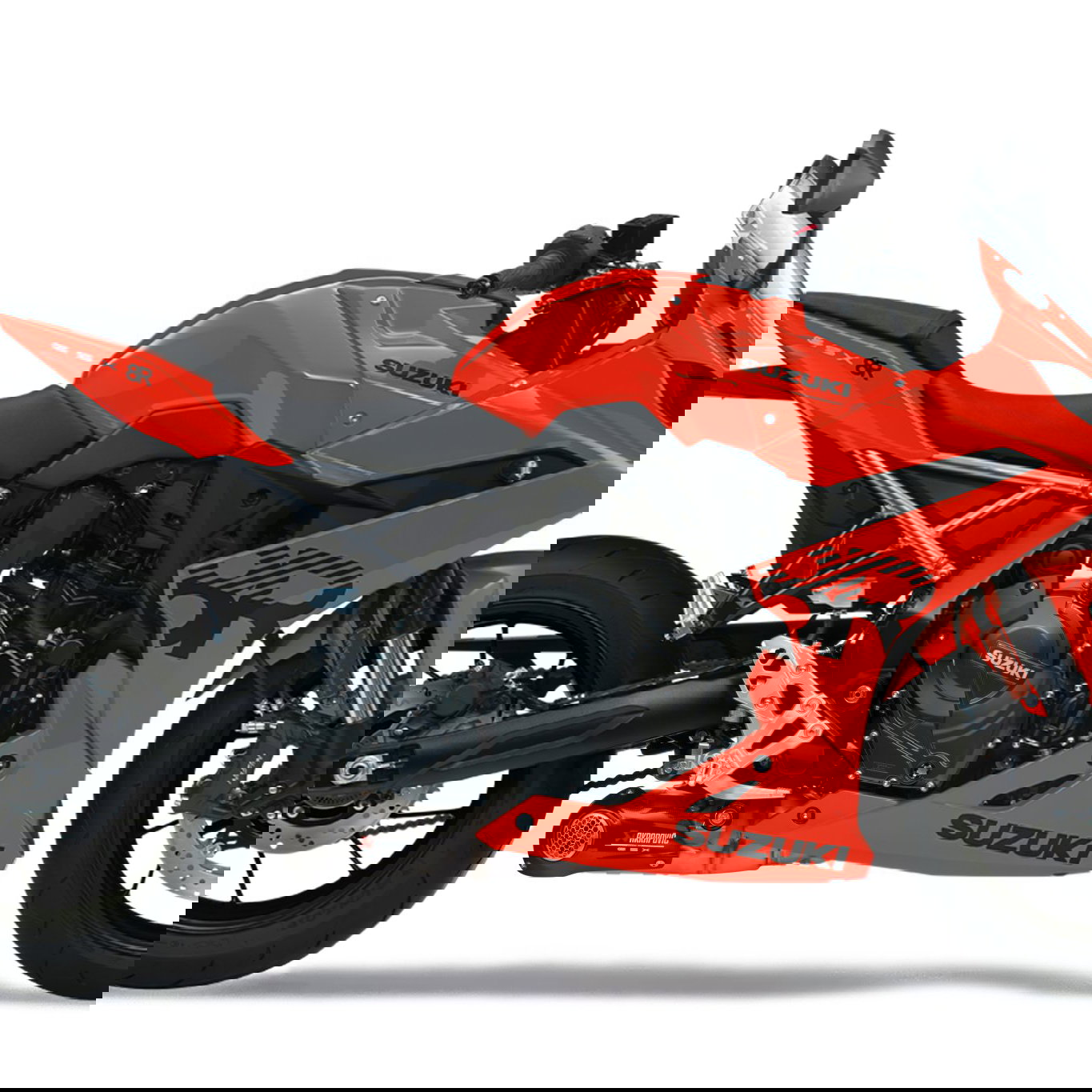 Suzuki GSX-8R in orange