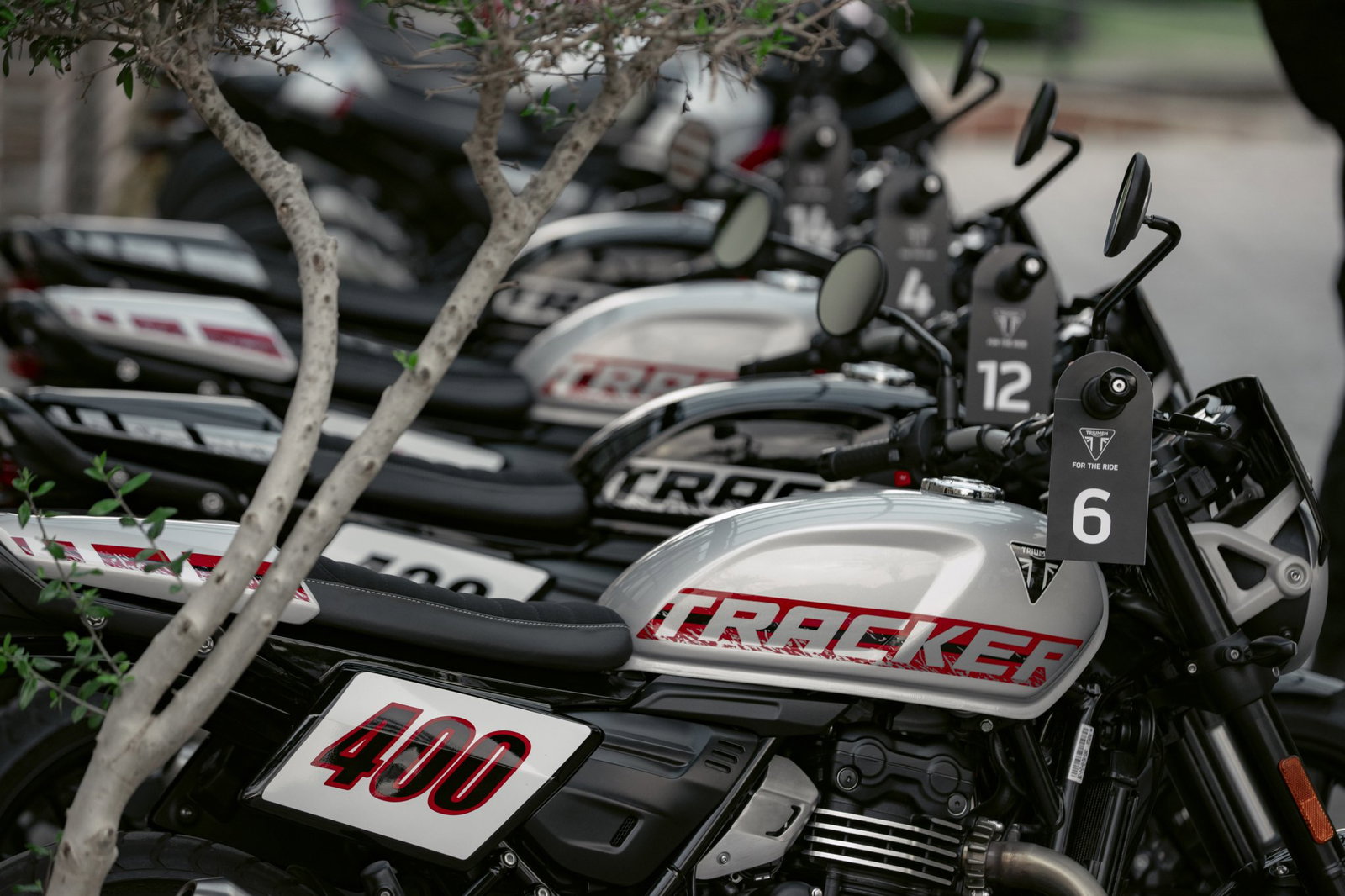 The 2026 Triumph Tracker 400 - BTS