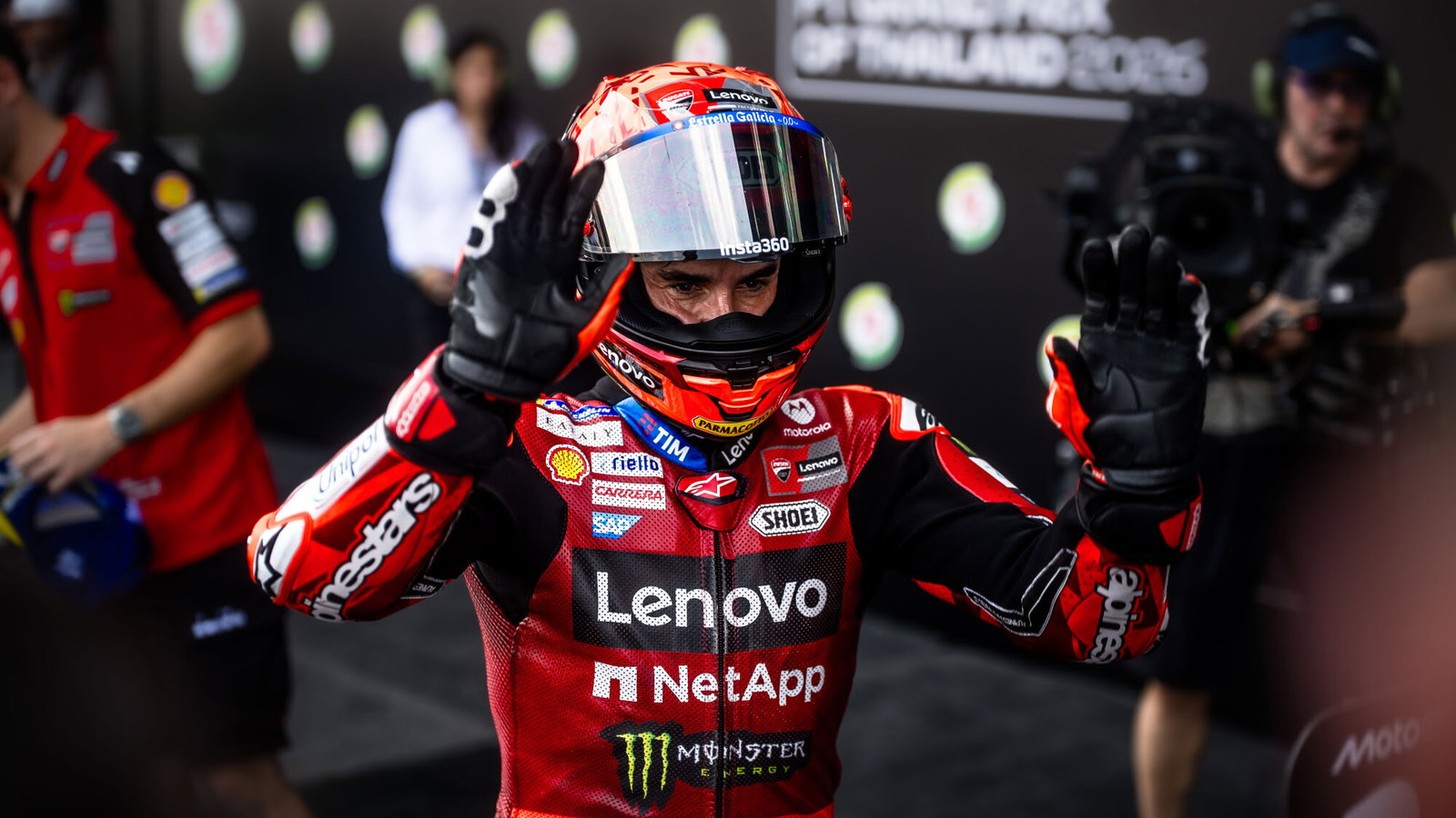 Marc Marquez at the 2026 Thai MotoGP