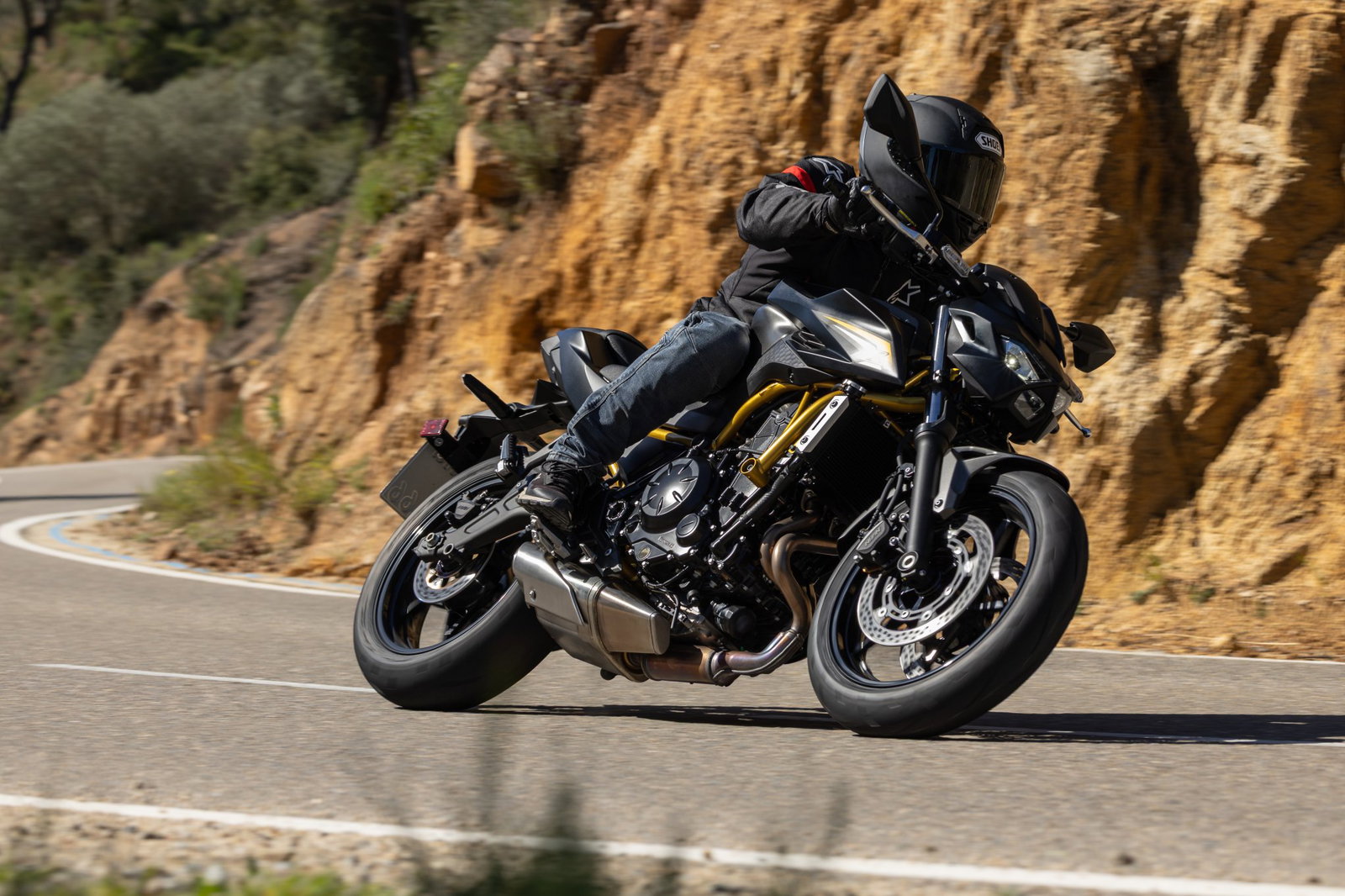 2026 Kawasaki Z650 S - riding
