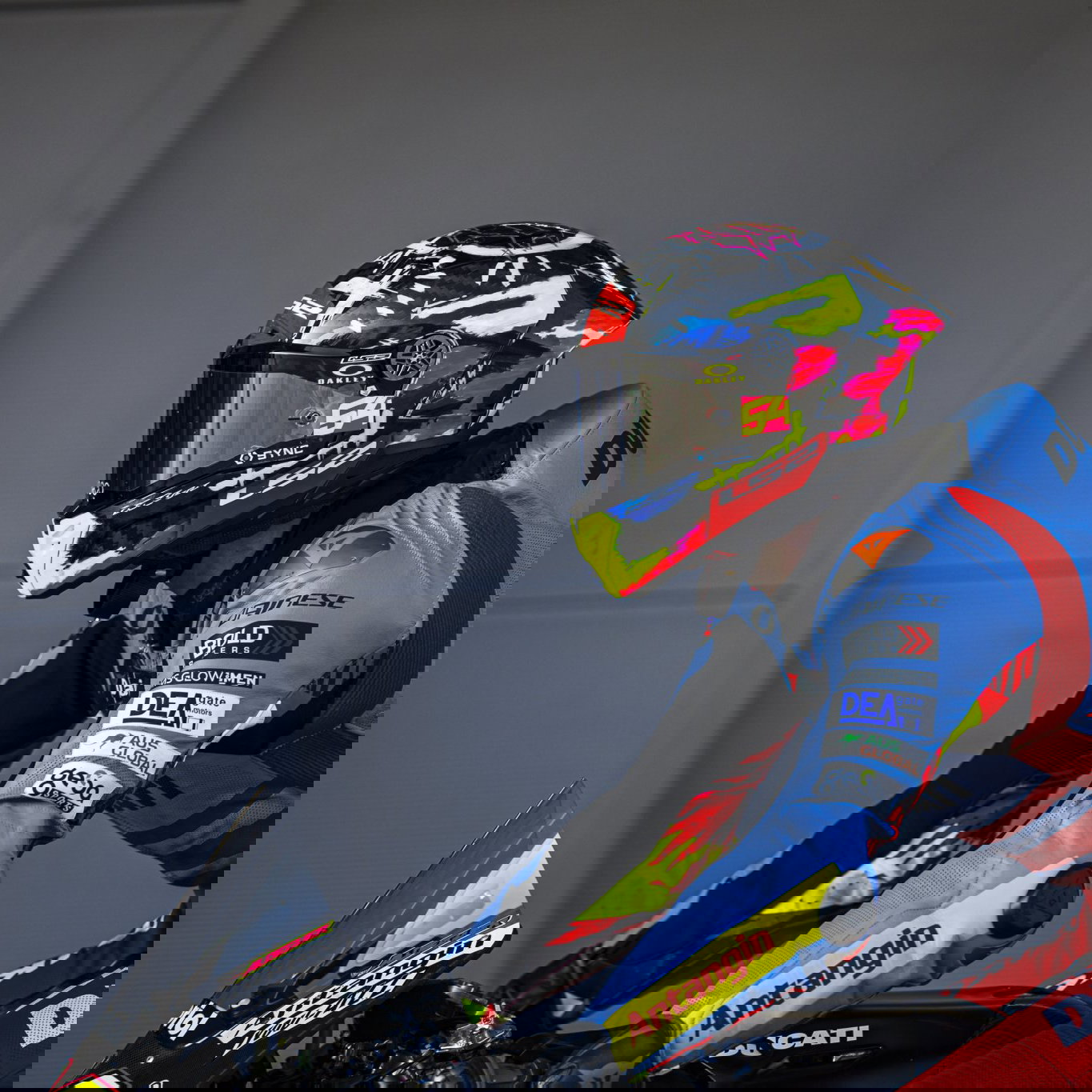 Fermin Aldeguer wearing the original design.