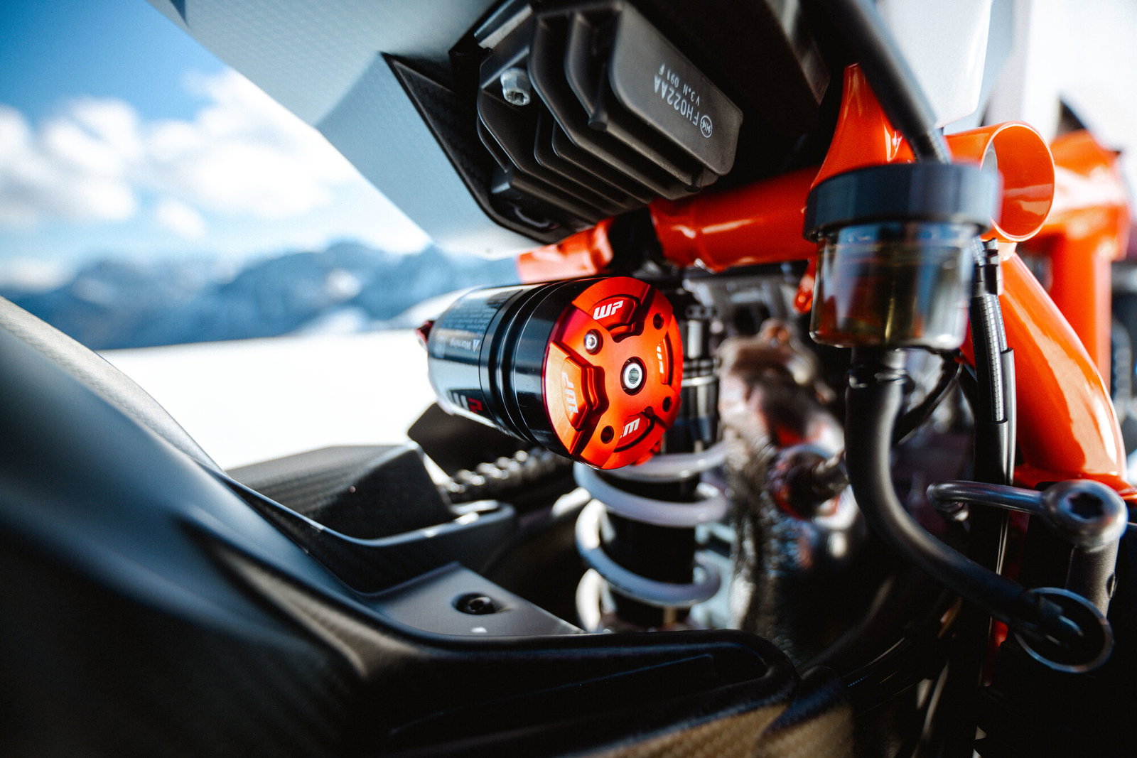WP suspension on the new 1390 Super Duke RR