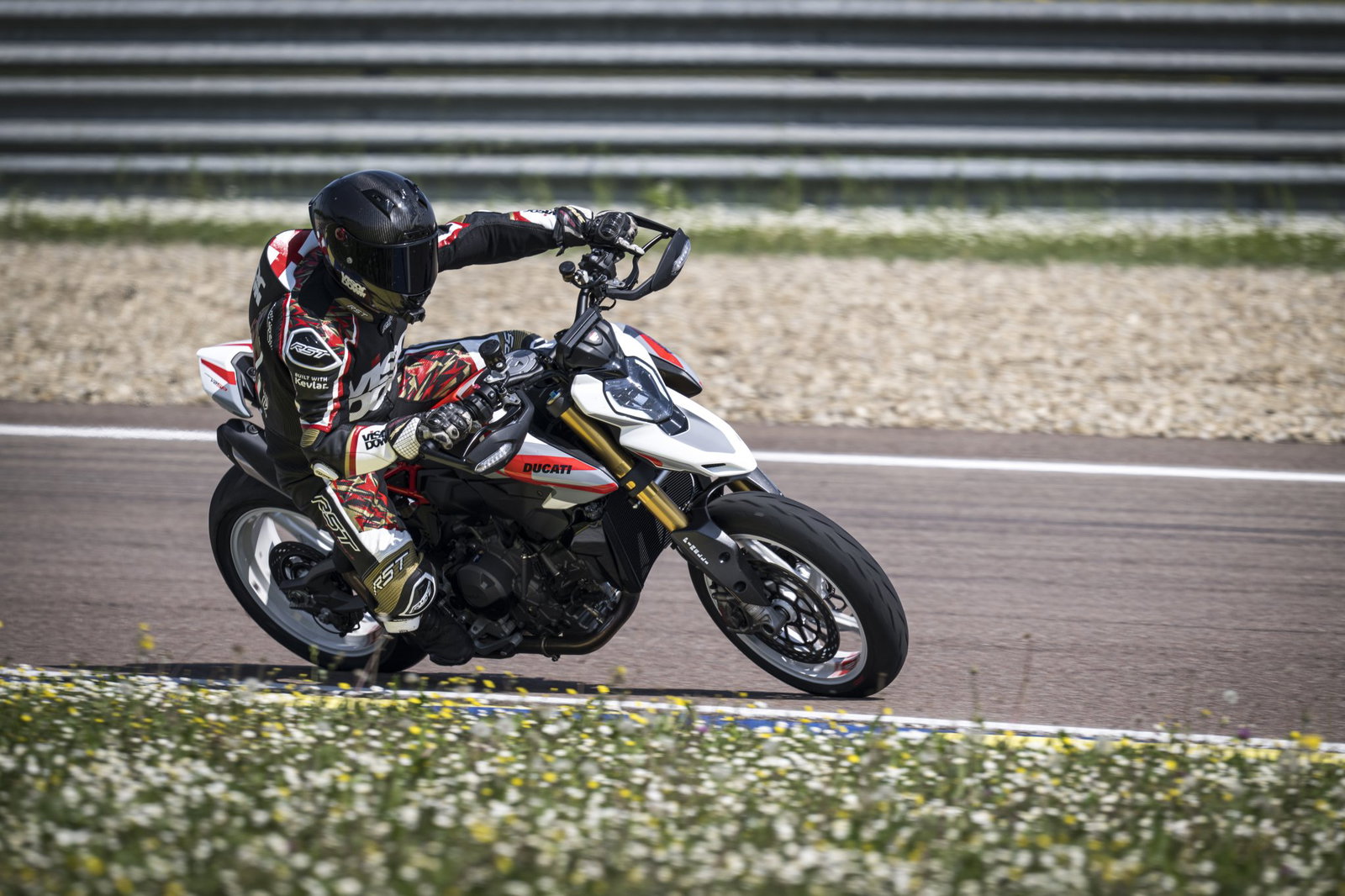 The 2026 Ducati Hypermotard V2 SP - riding