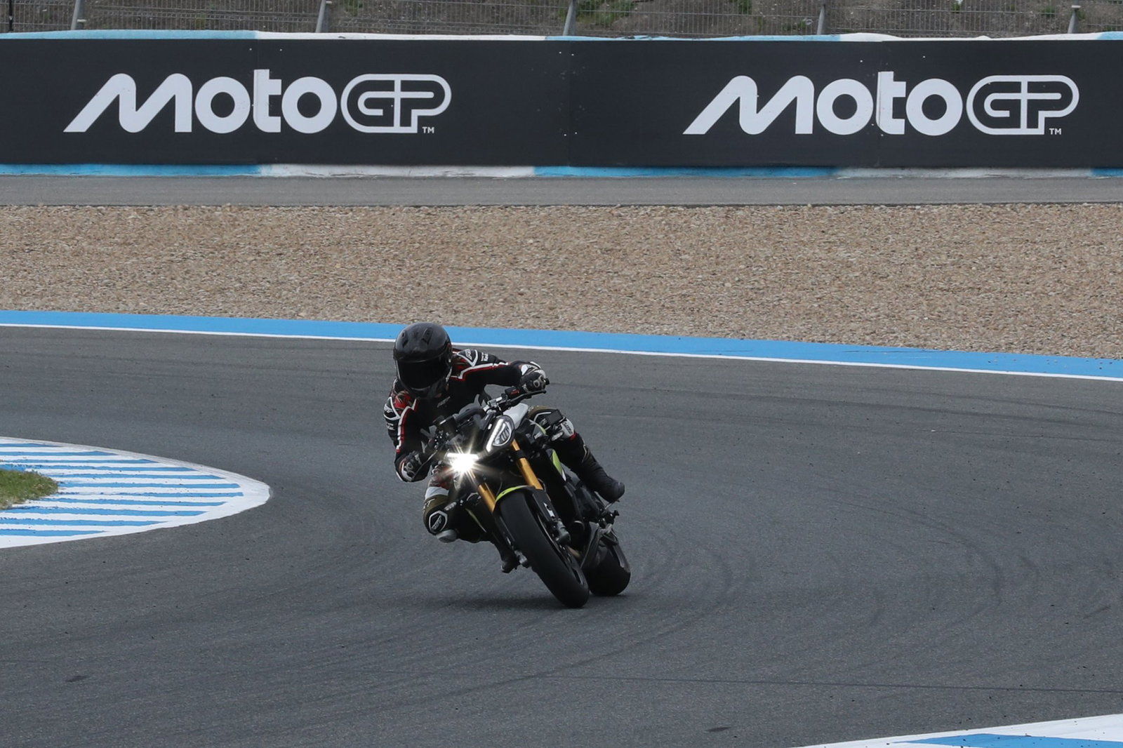 The Triumph Street Triple 765 Moto2 Edition - riding