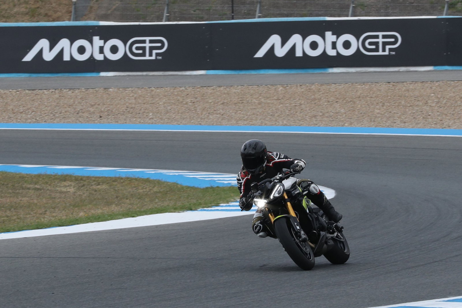 The Triumph Street Triple 765 Moto2 Edition - riding