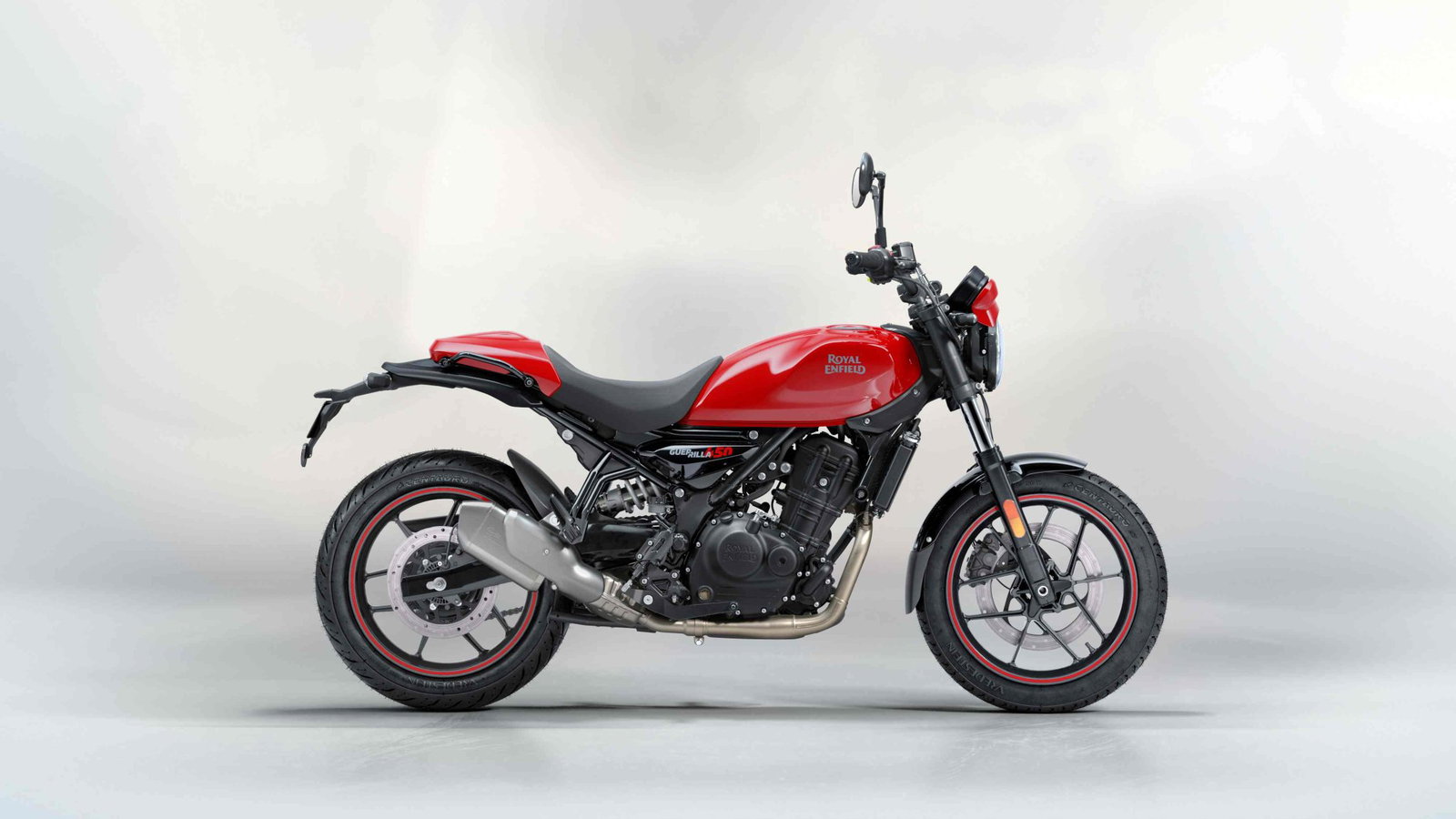 The Royal Enfield Guerrilla 450 Apex