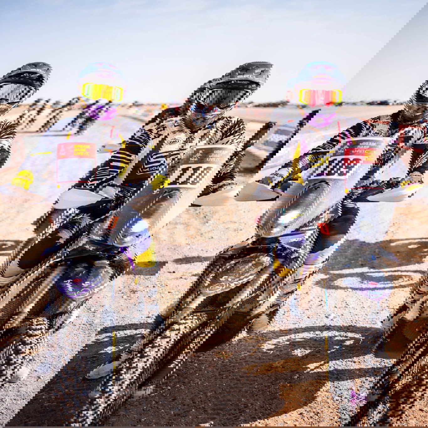 Craig & Carl Searles at 2026 Dakar Rally.