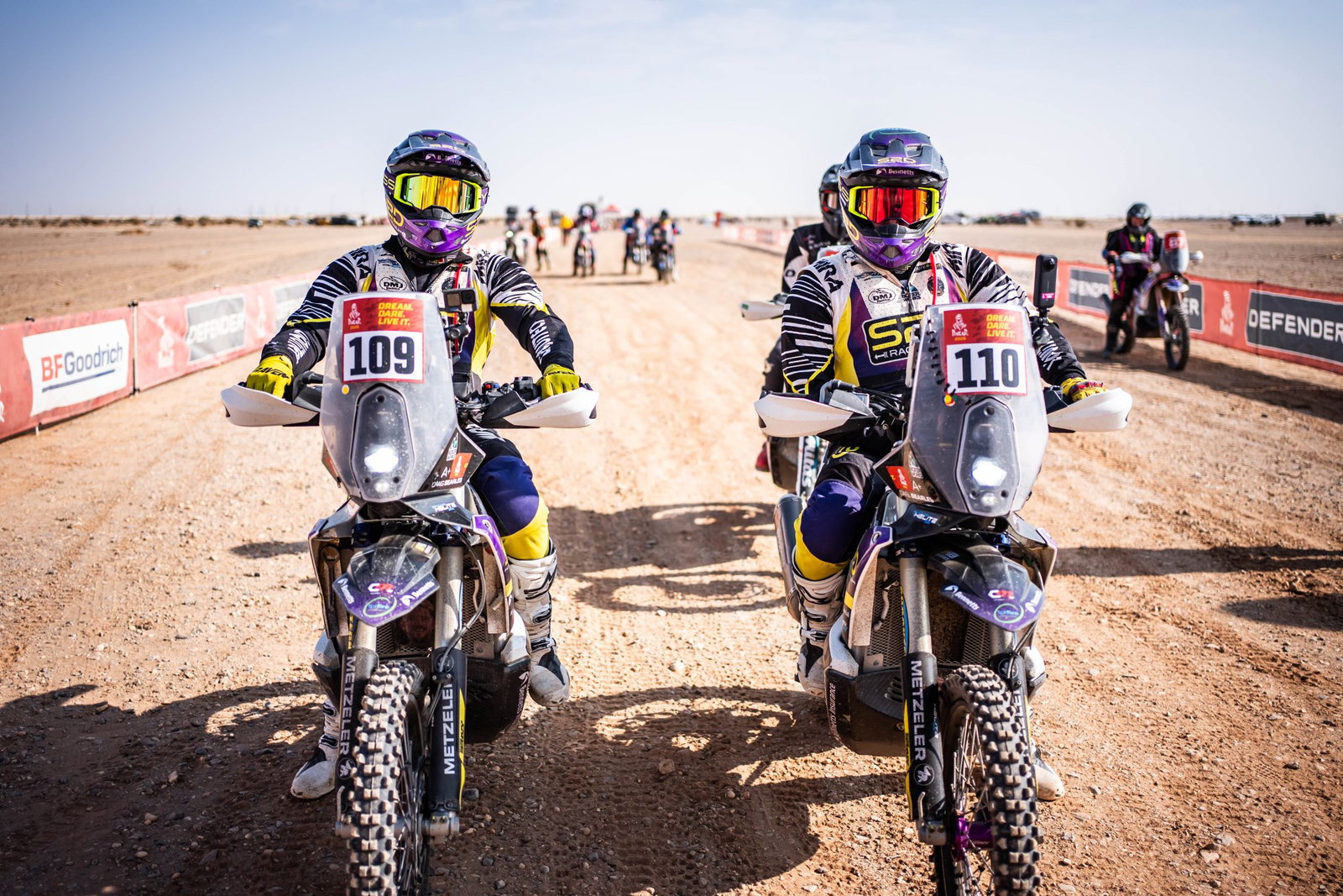 Craig & Carl Searles at 2026 Dakar Rally.