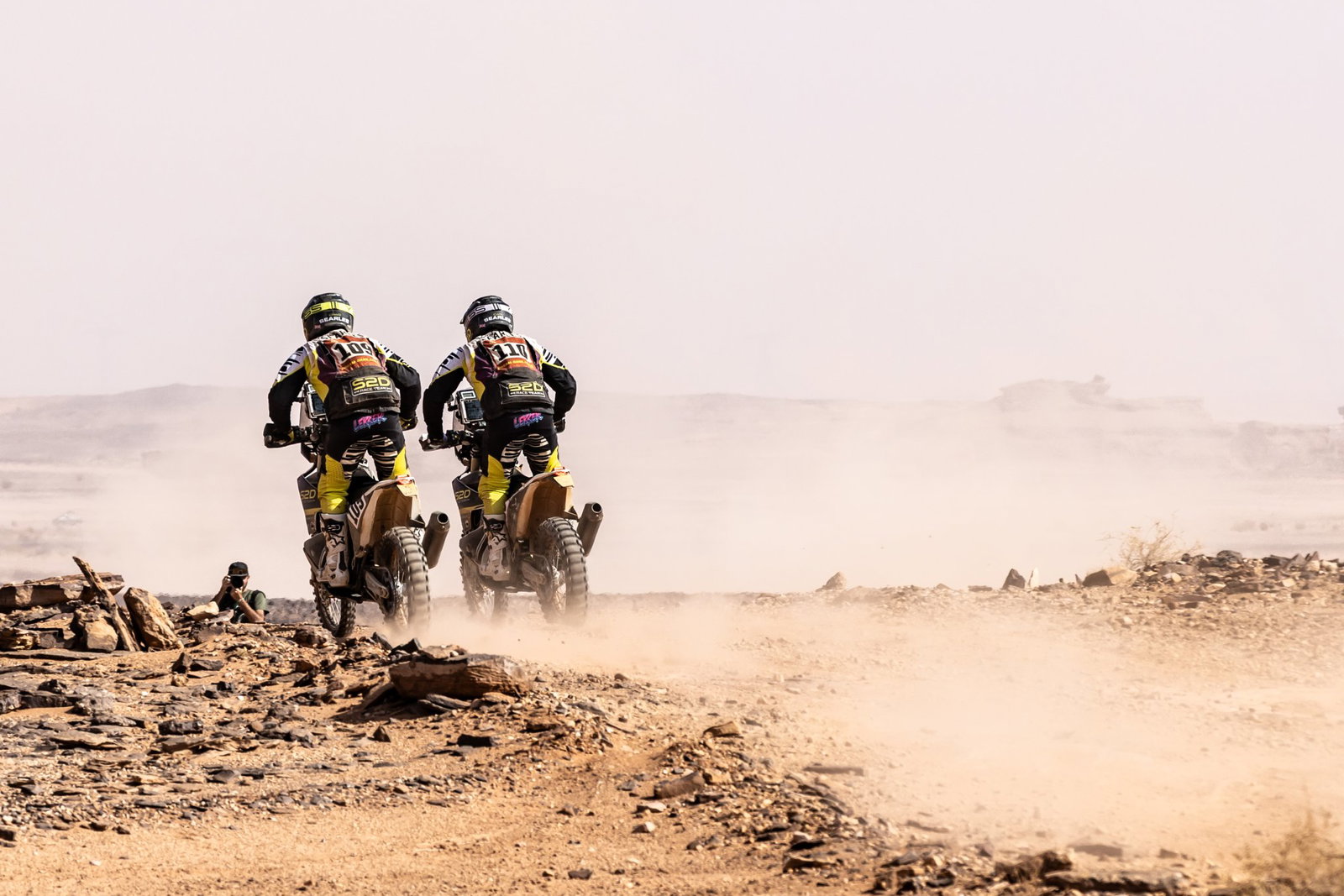 Craig & Carl Searles at 2026 Dakar Rally.