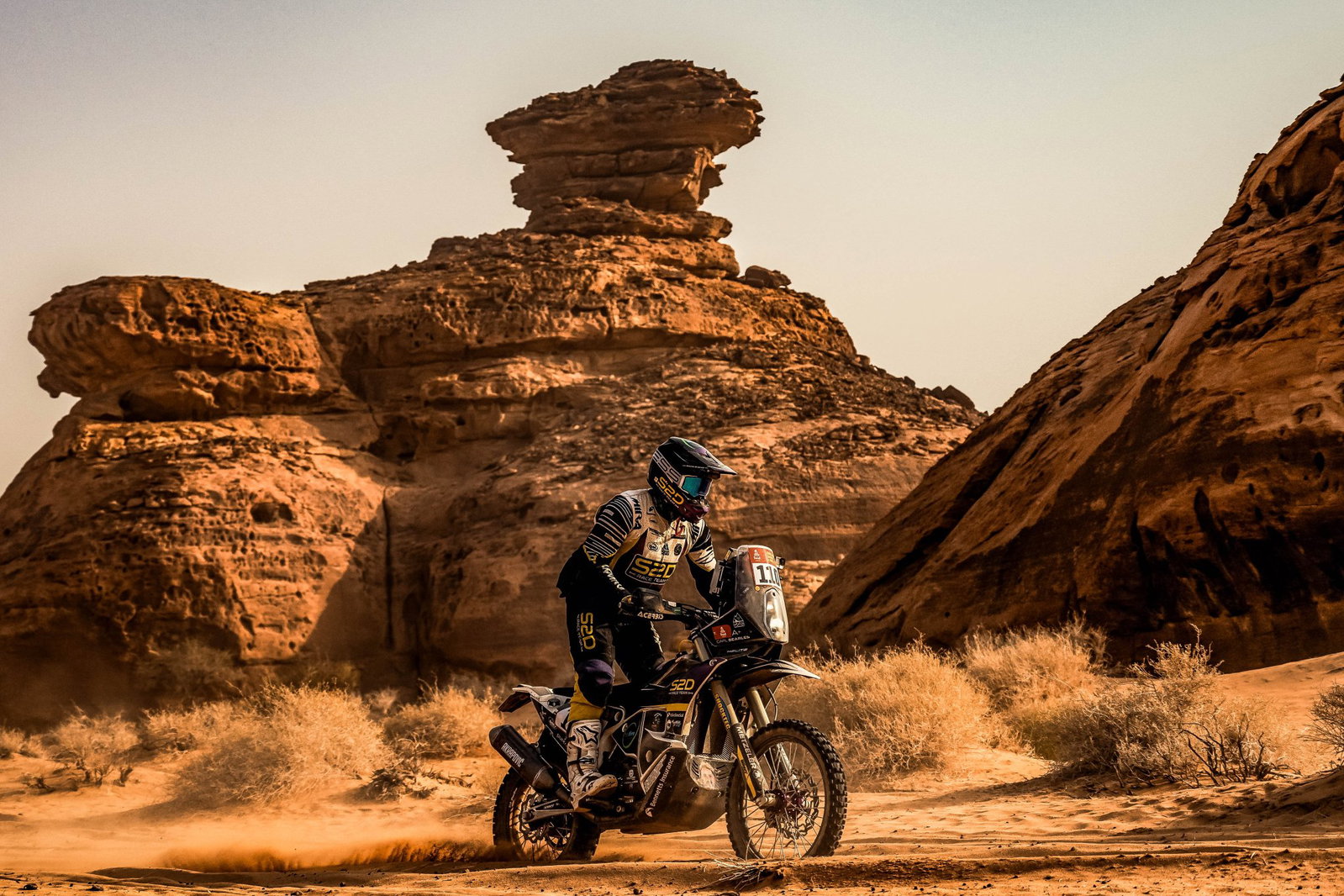 Carl Searles, 2026 Dakar Rally.