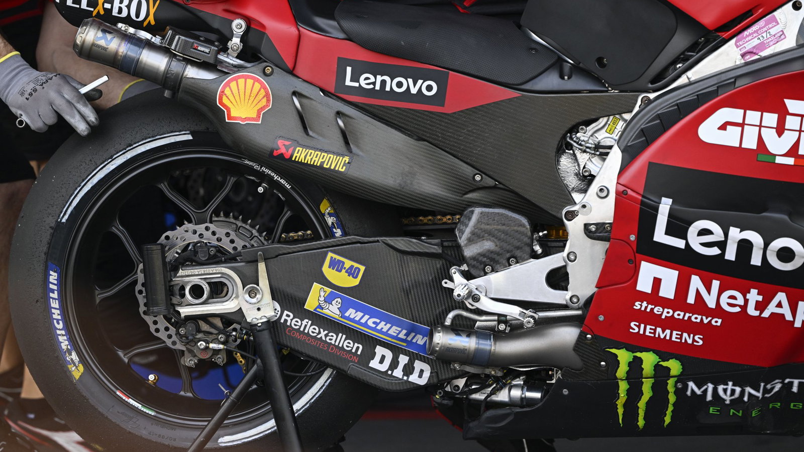 2026 Ducati MotoGP bike. Photo credit - Gold and Goose