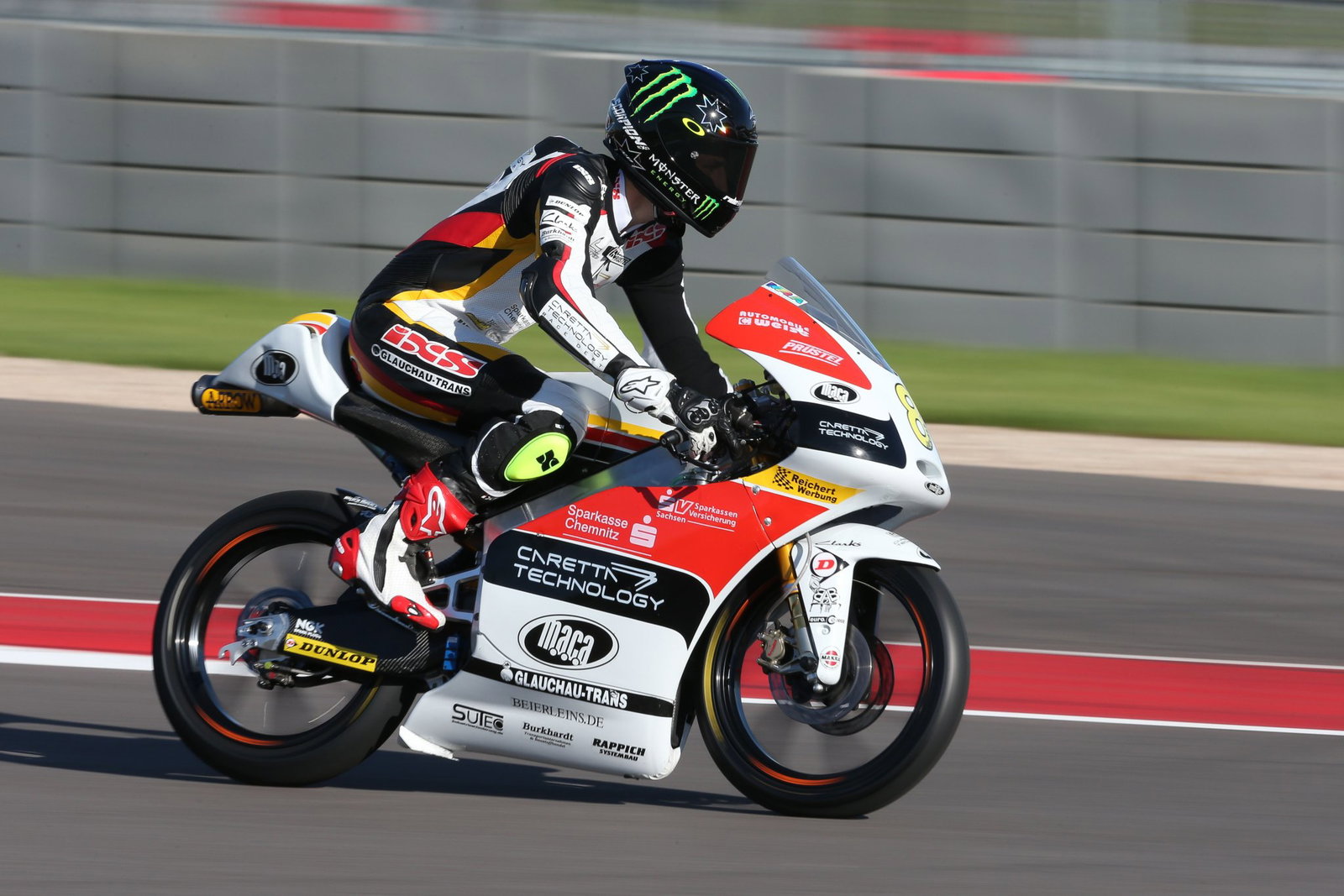 Jack Miller riding a Moto3 bike in 2013. Photo credit - Gold and Goose