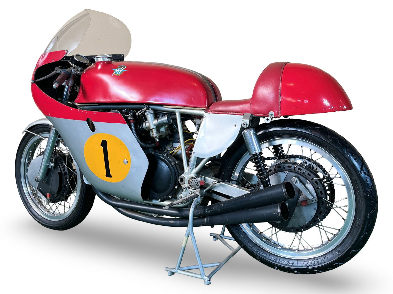 1965 MV Agusta Grand Prix bike. Credit - Bonhams.