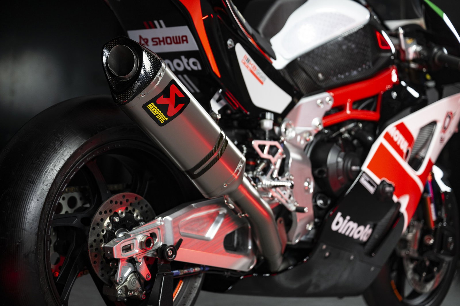 Akrapovic exhaust on the new Bimota KB998 Rimini Elite