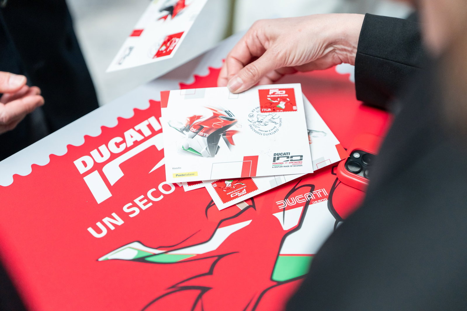 Ducati Centenary stamp revealed in Italy