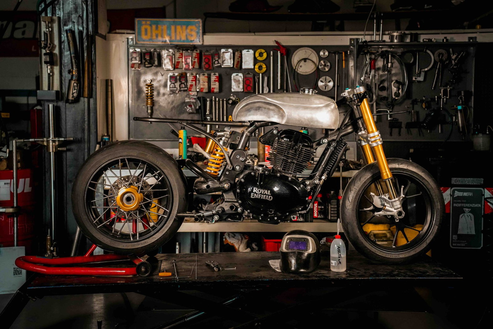 Royal Enfield Riviera build