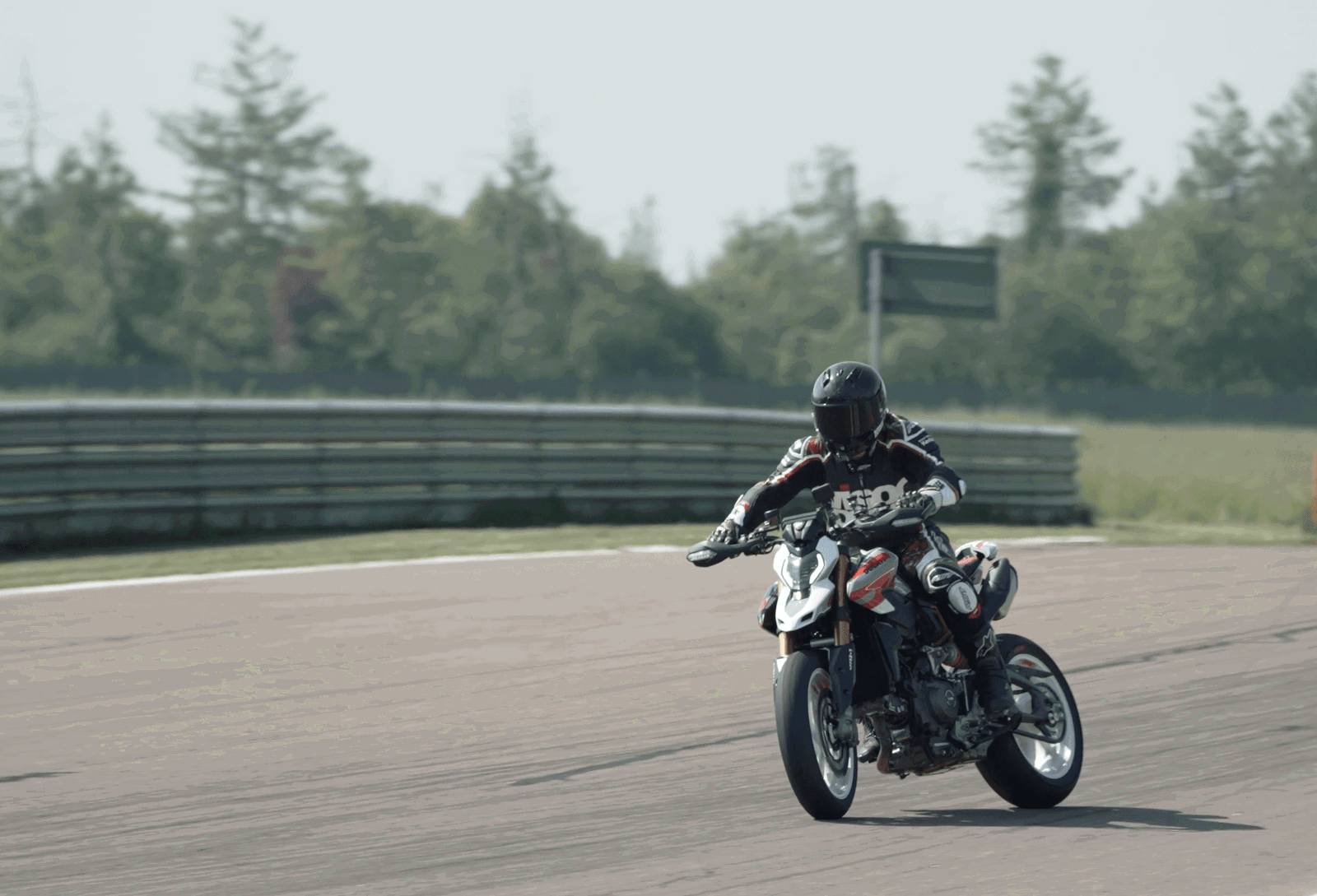 The 2026 Ducati Hypermotard V2 SP - Slide by Brake