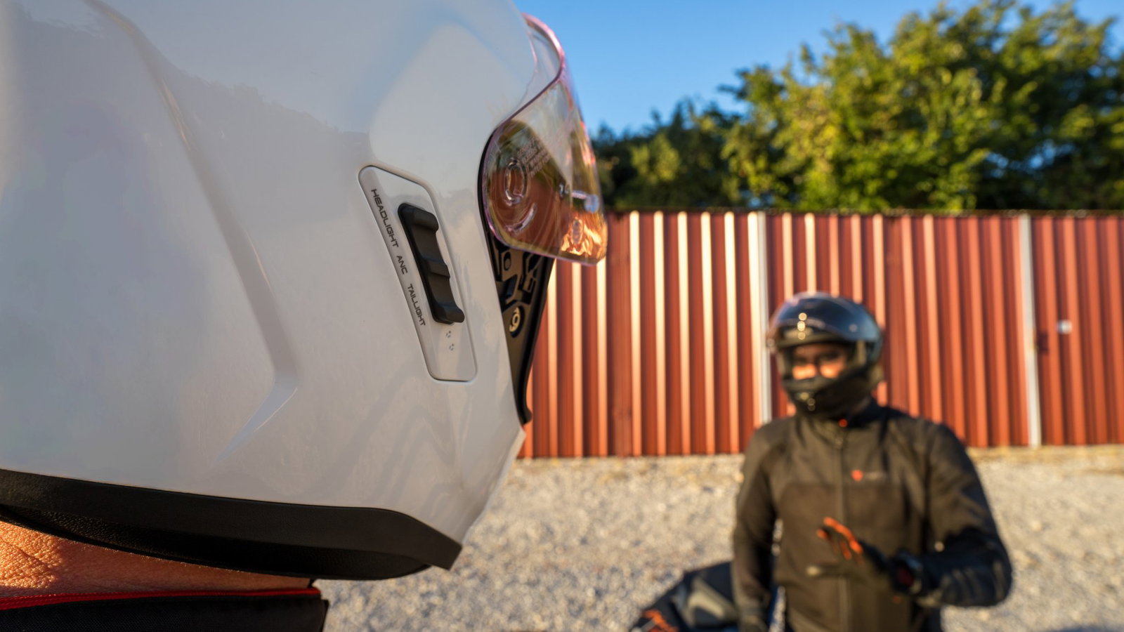 Sena Phantom ANC helmet.