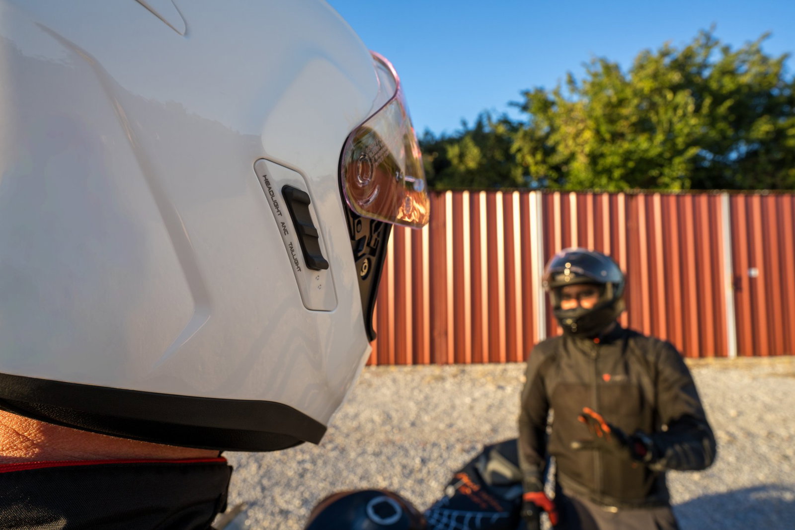 Sena Phantom ANC helmet.