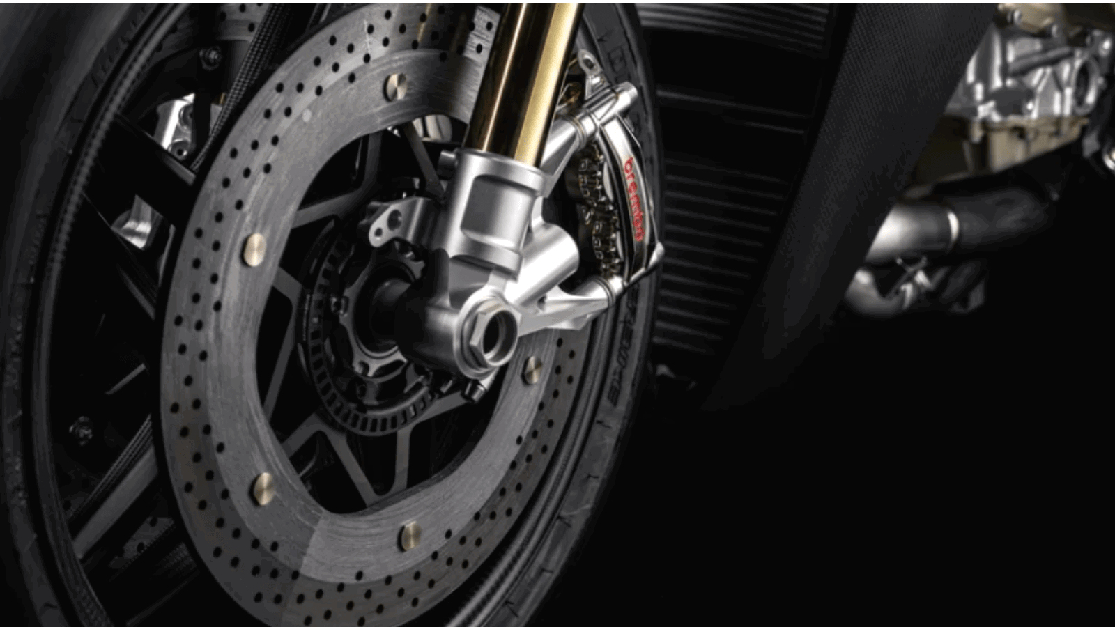 Brembo Hyction disc on the Ducati Superleggera V4 Centenario