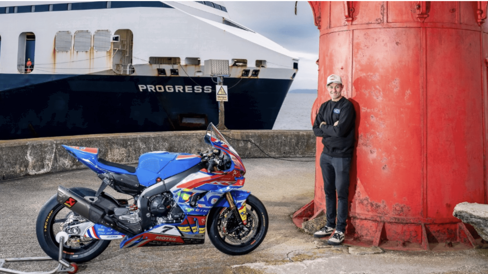 Josh Brookes with the DAO Racing Honda. Photo credit - DAO Racing