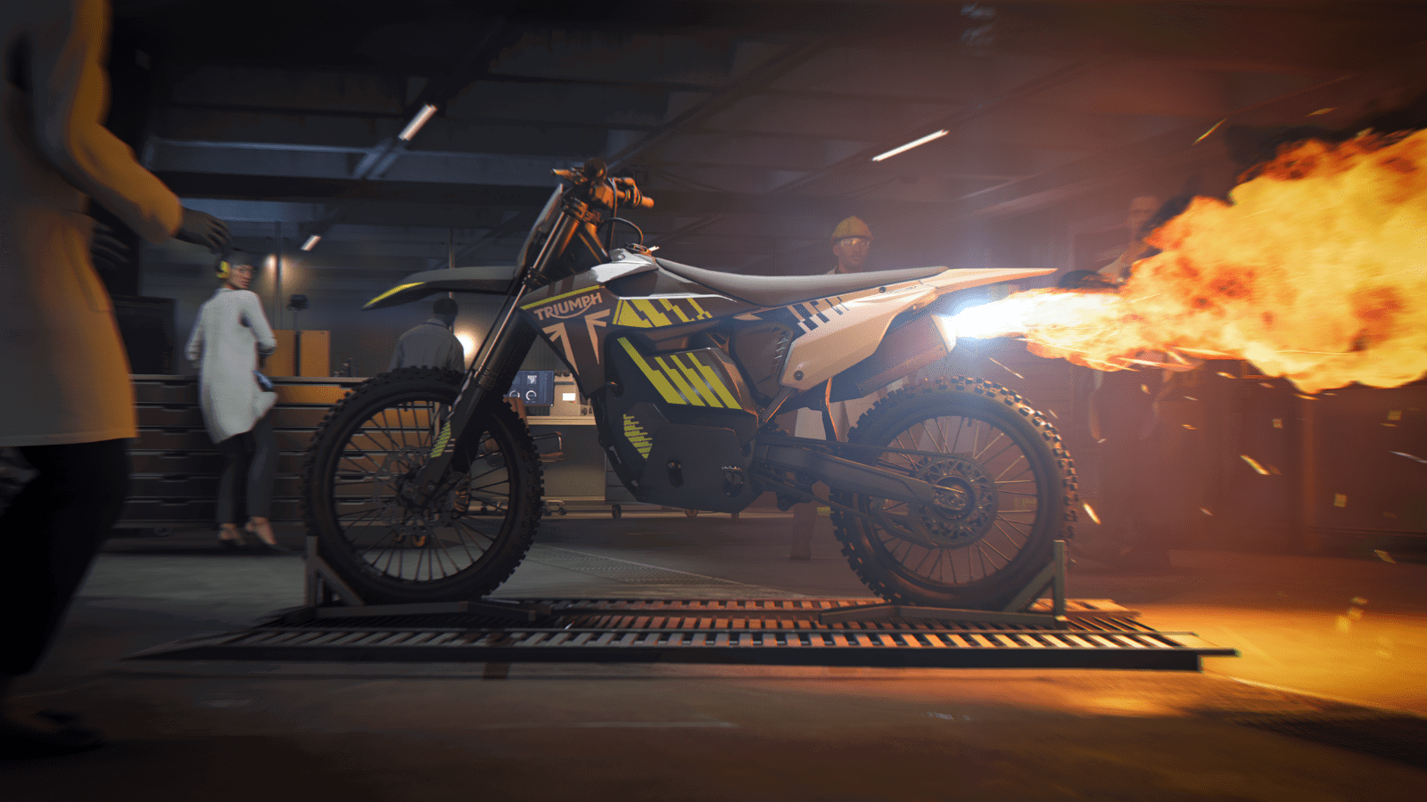 Triumph TF 250-X in the new James Bond video game